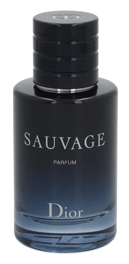 Dior Sauvage Parfum Spray for Men 2.0 Ounces, clear