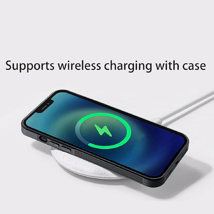 2025 New Forged Carbon Fiber Phone Case，Support Wireless Charging，Anti-Slip Sides，Magnetic All-Inclusive Protective Anti-Fall Case for iPhone 16 15 14 13 12 11 Pro Max (Red, 16 Pro Max)
