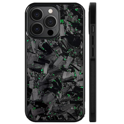 2025 New Forged Carbon Fiber Phone Case，Support Wireless Charging，Anti-Slip Sides，Magnetic All-Inclusive Protective Anti-Fall Case for iPhone 16 15 14 13 12 11 Pro Max (Red, 16 Pro Max)