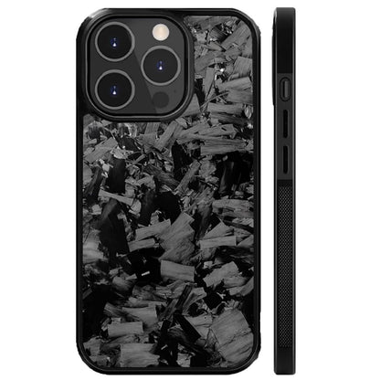 2025 New Forged Carbon Fiber Phone Case，Support Wireless Charging，Anti-Slip Sides，Magnetic All-Inclusive Protective Anti-Fall Case for iPhone 16 15 14 13 12 11 Pro Max (Red, 16 Pro Max)