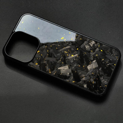 2025 New Forged Carbon Fiber Phone Case，Support Wireless Charging，Anti-Slip Sides，Magnetic All-Inclusive Protective Anti-Fall Case for iPhone 16 15 14 13 12 11 Pro Max (Red, 16 Pro Max)